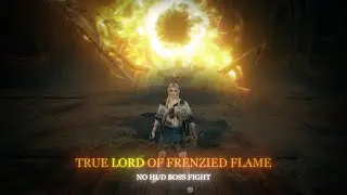 True Lord of Frenzied Flame [No HUD Cinematic Boss Fight] #eldenring  #shorts #shadowoftheerdtree
