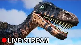 🔴 [LIVE] Play As A Dino!! Ark Survival Evolved