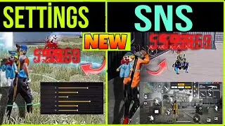 ЭТО СНС НАСТРОЙКА ДЛЯ  ВСЕХ РЕДМИ👽⚙️ (NEW SNS SETTİNGS) HUD + SENSİ + DPİ♥️