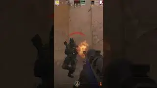 I hit a 360 no scope in faceit lol #gaming #csgo #noscope #cs2