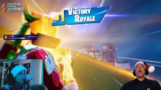 Fortnite! Kid Kade and Dad Christmas Eve Fortnite Victory? Finally?