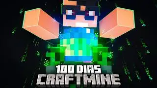 Sobrevivi 100 dias no CRAFTMINE (1º DE ABRIL) DO MINECRAFT - O FILME
