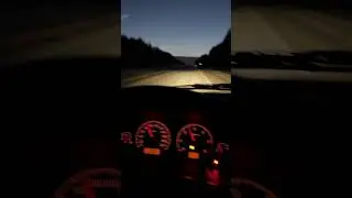Nissan Patrol Y61 TB48. Обороты двигателя при скорости 115 км.ч.