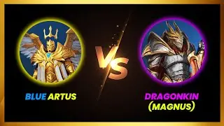 Blue Artus VS Dragonkin (Magnus) | Potential Team | Age Of Magic