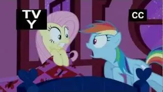 Fluttershy is naked