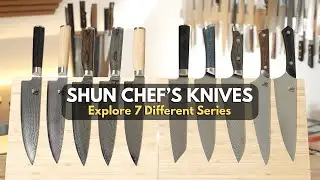 Shun Knives Series Overview: Classic, Premier, Dual Core, & More!