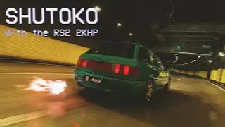 A bit glitchy but fast as hell Audi RS2 2KHP [ASMR Driving] | Assetto Corsa