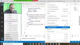 53 Cairo Univ  Nodejs Angular get JSON response and work with it, and store token into localStorage