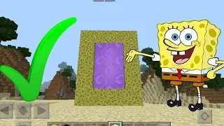 How To Make A Portal To The Spongebob Dimension In Minecraft Pocket Edition