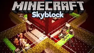 Skyblock Blaze & Wither Skeleton Farm! ▫ Minecraft 1.15 Skyblock (Tutorial Let's Play) [Part 17]