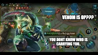 Venom Ranked Gameplay Heroes Evolved + Tips and Trick + Rampage + Build