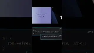 Responsive font size 