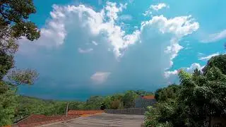 Stock Footage Timelapse Awan Biru 4K - Sky 4K