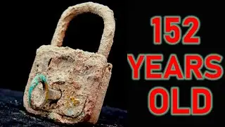 1871 Underwater Rusty Lock Restoration