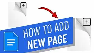 How to add new page in google docs