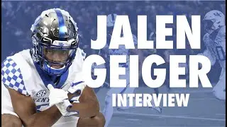 Jalen Geiger explains his number and position change at Kentucky Wildcats football fall camp | SEC
