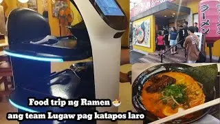 Food trip ng Ramen ang Team Lugaw pagkatapos ng laro / s.2 V.# 138 / Bobz Basketball TV