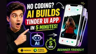 AI Just Built This Tinder UI App… in 5 Minutes 🤯