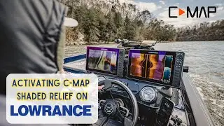 Activating C-Map Shaded Relief on Lowrance HDS