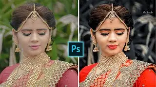 How to Edit Wedding Photo On Photoshop CC l Professional Wedding Editing Tutorial
