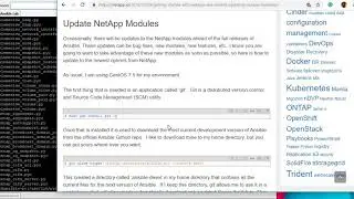 2. Install Ansible NetApp Modules