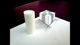 3D trick art on line paper | illusion | rAmArts | 3D Drawing