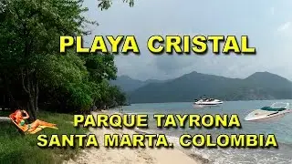 PLAYA CRISTAL. Parque Tayrona #travel #turismo #viral #viralvideo #viajes #paisaje