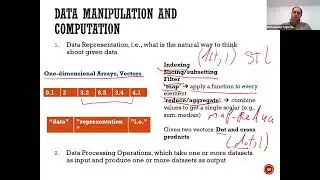 Lesson 7: Principles of Data Science by Mohammad Hajiaghayi: Data Modeling & Computation Tools