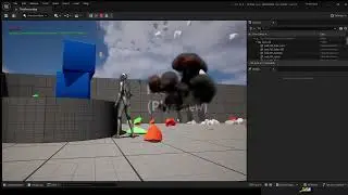 Unreal Engine Chaos Destruction Simulator testing