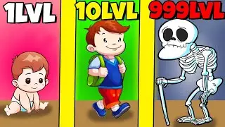 ЭВОЛЮЦИЯ ЖИЗНИ ЧЕЛОВЕКА, МАКСИМАЛЬНЫЙ УРОВЕНЬ! 100 Years   Life Simulator