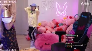 Emiru Gets HaChubby Real Comfortable In Her Room..