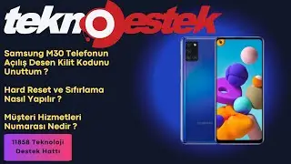 Samsung M30 Telefonun Açılış Parolasını Unuttum ? Desen Kilidi Sıfırlama Nasıl Yapılır ?