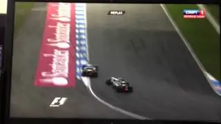 Виталик обгоняет Хейкки, Германия 2012