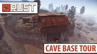 Rust - Defensive Multiplayer Cave Base Layout - Part 1 - Rust Ultimate Raid Defense (Modded)