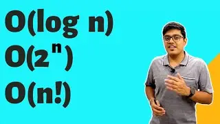 Logarithmic time complexity, Exponential time complexity and Factorial time complexity