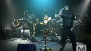 Combichrist - Get Out Of My Head (Live on Mania TV)