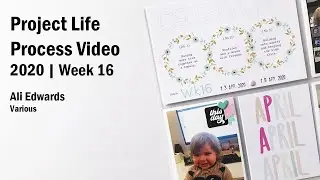 Project Life Process Video | 2020 Week 16 | Ali Edwards | Stash Kit