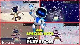 ALL 4 VIP Special Bots (from Astro Bot) Locations - Astro's Playroom