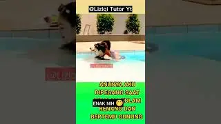 RAMAS GUNUNG 2 DI KOLAM RENANG 