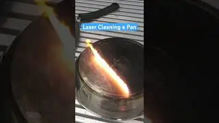 🦃 Thanksgiving Aftermath - Laser Cleaning a Pan
