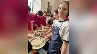 Мастер-класс по изготовлению пиццы.