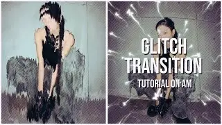 Glitch transition tutorial on Alight Motion