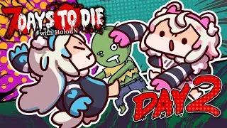 【#7DAYSTODIEHOLOEN COLLAB】why are the zombies so fast 🐾 【FUWAMOCO POV】