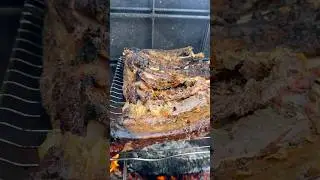 Costelão no fogo #churrasco #carne
