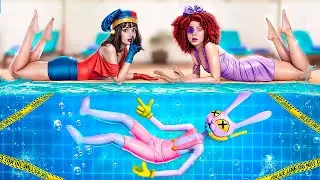 Кто убил Джекса в аквапарке? Pomni стала детективом! The Amazing Digital Circus!