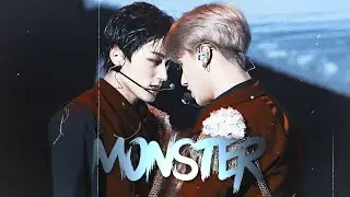 wooyoung&san ; ❝MONSTER❞