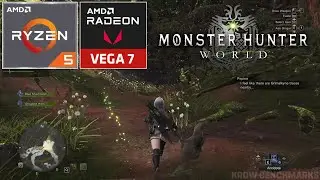 Monster Hunter World - Ryzen 5 5600G + VEGA 7