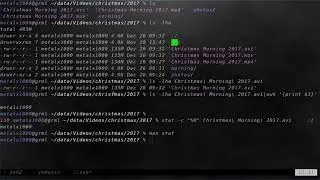 03 Find File Information with Stat Command Linux Shell Tutorials 2018