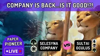 Selesyna Company is back! || Selesyna Company v Sultai Oclus || [Paper Pioneer MTG] 2024 Duskmourn