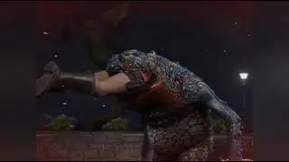 the frog ate the girl